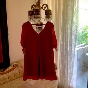 Pretty for Valentine’s Day Soprano Red Dress size small